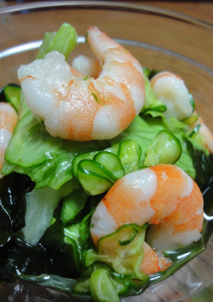 調味料2つの簡単酢の物-レシピのメイン写真