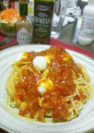 トマトとモッツァレラチーズのパスタ-レシピのメイン写真