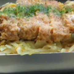 どうやってフタしよう...超盛りカツ丼-レシピのメイン写真
