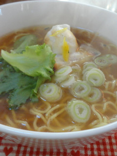 柚子の香りでお雑煮ラーメン♪-レシピのメイン写真