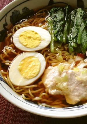 麺の力で生姜香る中華そば-レシピのメイン写真
