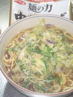 サッポロ一番麺の力中華そばで作る野菜-レシピのメイン写真