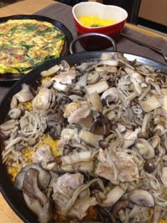 料理男子のキノコのパエリア-レシピのメイン写真