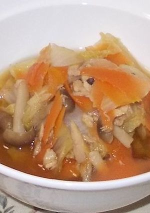 白菜とツナの旨煮-レシピのメイン写真