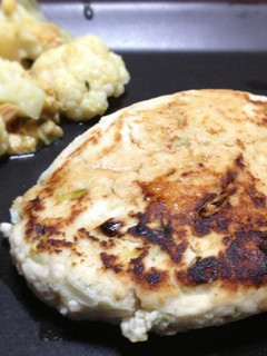 鶏肉とおからの和風ハンバーグ-レシピのメイン写真