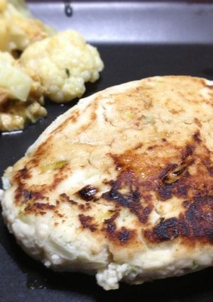 鶏肉とおからの和風ハンバーグ-レシピのメイン写真