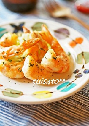 練乳で♪海老マヨ〜☆-レシピのメイン写真