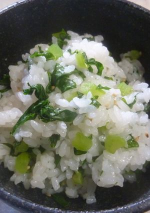 簡単☆大根の葉っぱで菜飯-レシピのメイン写真