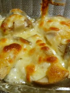 椎茸の味噌マヨチーズ焼き-レシピのメイン写真