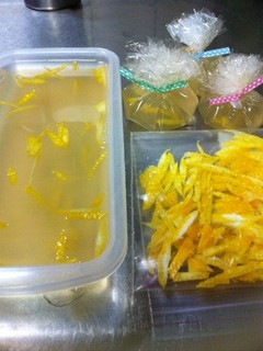 無駄なく柚子寒天☆-レシピのメイン写真