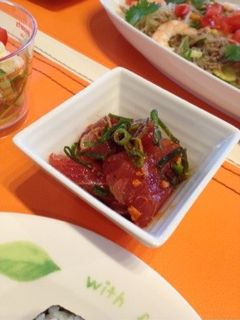 マグロのポキ☆食べるラー油で簡単ハワイ-レシピのメイン写真