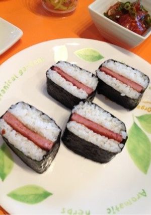 スパムむすびメーカーで簡単ライスサンド-レシピのメイン写真