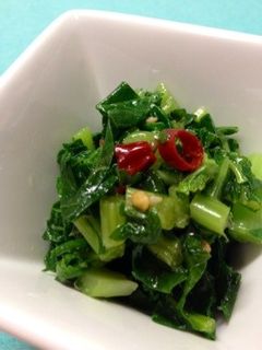 大根菜のピリ辛炒め-レシピのメイン写真