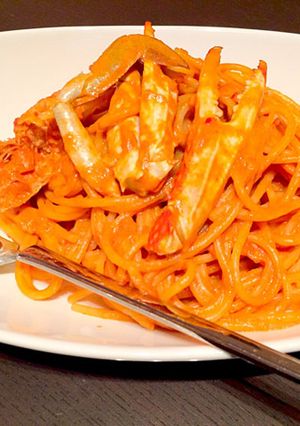 レストランの味！渡り蟹のクリームパスタ☆-レシピのメイン写真
