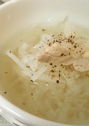 あったまる◆大根と鶏肉のスープ◆-レシピのメイン写真