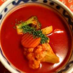 A picture of 簡単、時短♪トマトジュースでトマトスープ.