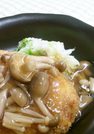 茸あんかけコロッケ☆-レシピのメイン写真
