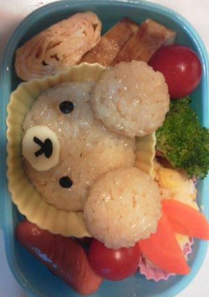 キャラ弁当 リラックマ-レシピのメイン写真