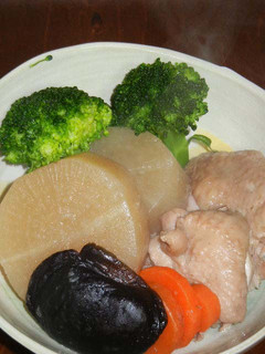 大根と鶏モモ肉の煮物-レシピのメイン写真