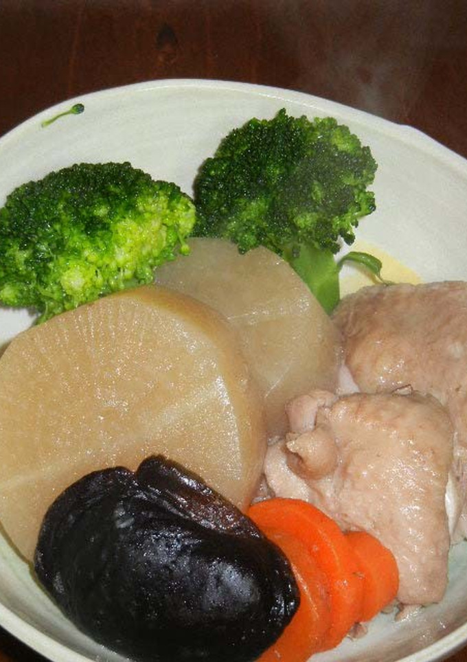 大根と鶏モモ肉の煮物-レシピのメイン写真