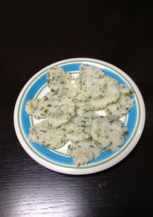 離乳食[中期]便利な手掴み主食お粥おやき-レシピのメイン写真