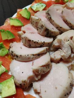 鶏胸肉が鶏ハムに大変身!!鶏ハムハム!-レシピのメイン写真