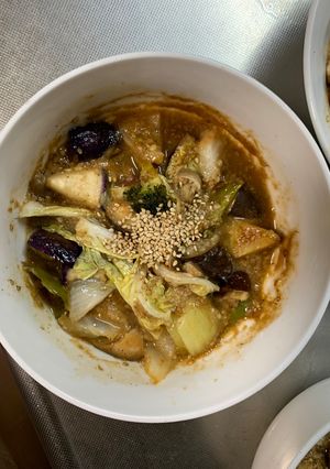根菜茄子白菜コク旨レモン風味温野菜サラダ-レシピのメイン写真