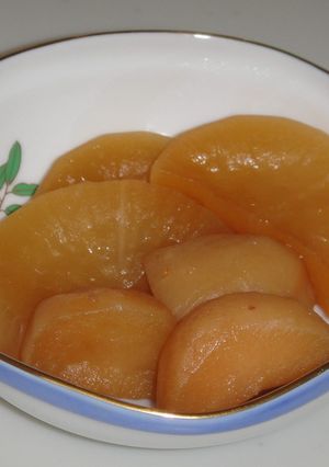 [簡単]大根と蕪を豚角煮の煮汁で煮た煮物-レシピのメイン写真