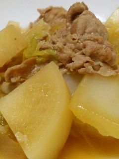 豚肉と大根の照り煮-レシピのメイン写真