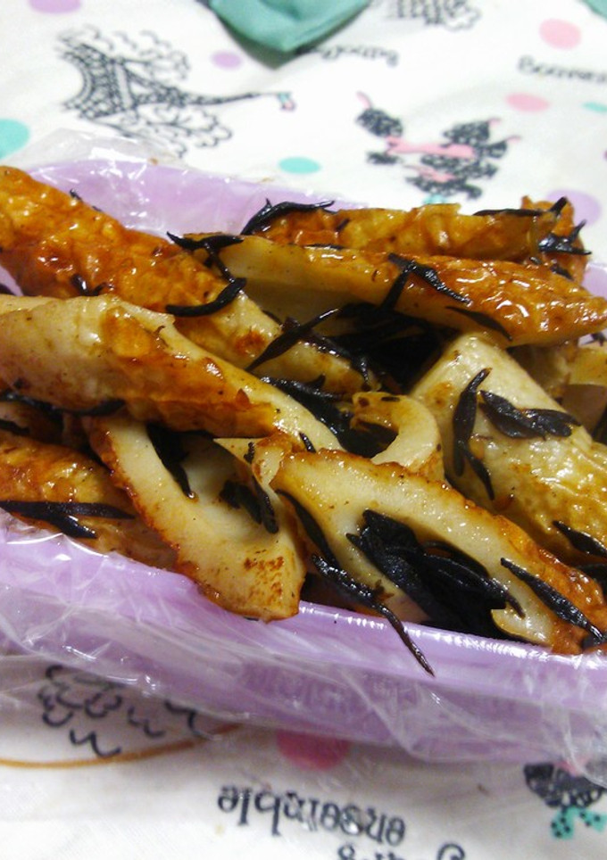 焼肉のタレで☆ちくわとひじきの炒め物-レシピのメイン写真