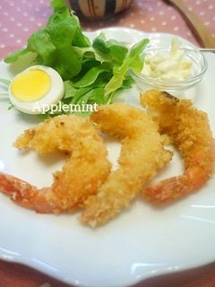 簡単タルタルソースでいただくエビフライ-レシピのメイン写真