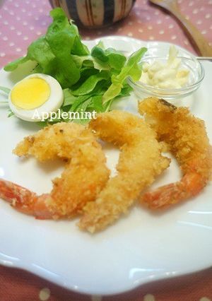 簡単タルタルソースでいただくエビフライ-レシピのメイン写真