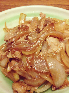 豚肉と玉ねぎのオイスターソース炒め-レシピのメイン写真