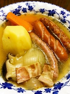 きのこ入りあったかポトフ♪-レシピのメイン写真