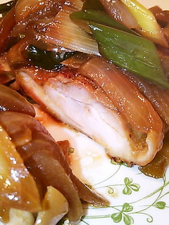 簡単☆ダブルねぎ乗せ鶏の照り焼き-レシピのメイン写真