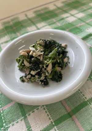 離乳食後期から＊ほうれん草のマヨ和え-レシピのメイン写真