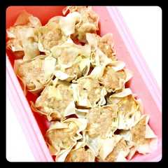 รูปของ ヘルシーにかさ増し♪豆腐入りシュウマイ♥