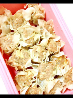 ヘルシーにかさ増し♪豆腐入りシュウマイ♥-レシピのメイン写真