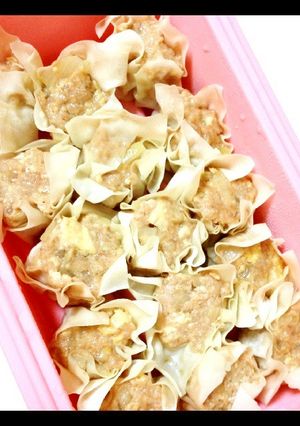 ヘルシーにかさ増し♪豆腐入りシュウマイ♥-レシピのメイン写真