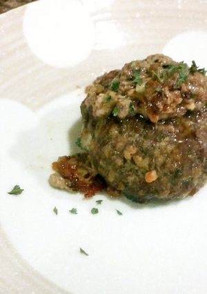 オーブンでハンバーグ-レシピのメイン写真