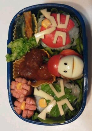 キャラ弁当 仮面ライダーウィザード②-レシピのメイン写真