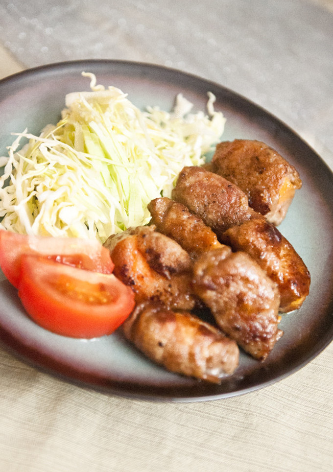 柿の豚肉巻き-レシピのメイン写真