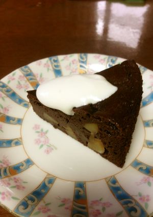 豆腐入りヘルシーガトーショコラ-レシピのメイン写真