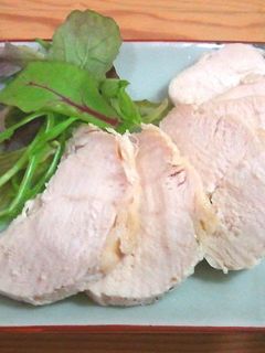 *レンジで簡単*塩ヨーグルトで鶏ハム-レシピのメイン写真