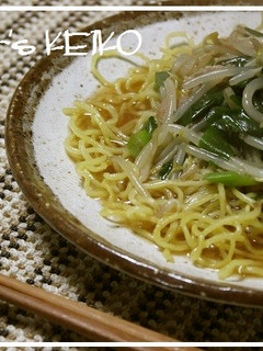 もやしと青ねぎのあんかけ焼きそば-レシピのメイン写真