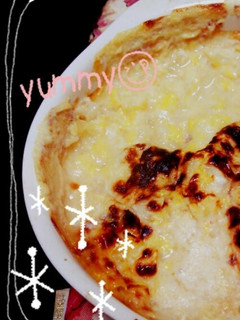 超簡単♡白菜だけのとろとろグラタン-レシピのメイン写真