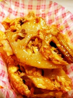 お弁当にピリ辛ブリれんこん-レシピのメイン写真