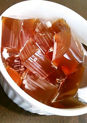 【糖質制限】ルイボスティーで作るお茶寒天-レシピのメイン写真
