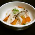 蕪と柿の即席漬け