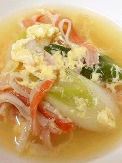 ちびっこ絶賛♪カニカマたまごスープ-レシピのメイン写真